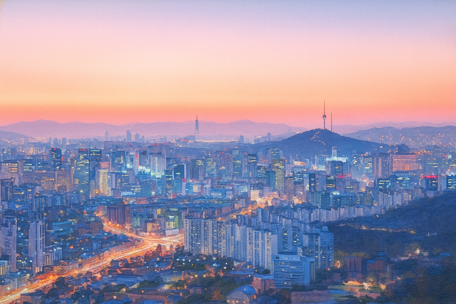 서울 전경 모바일